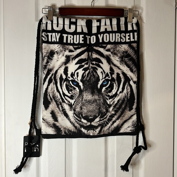 Animal print Drawstring backpack - Picture 2 of 5